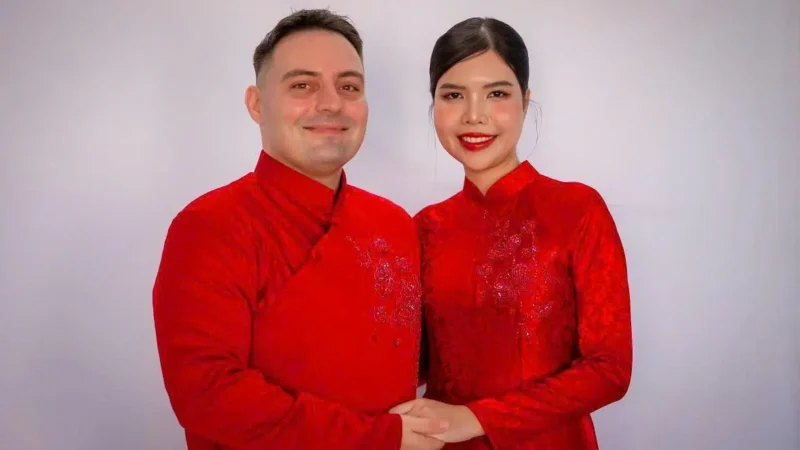 Croatian Vietnamese Couple